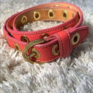 COACH Pink Belt
